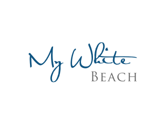 My White Beach logo design by asyqh