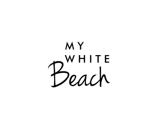 My White Beach logo design by rezadesign