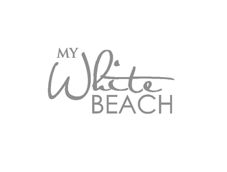My White Beach logo design by coco