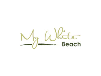 My White Beach logo design by Kruger