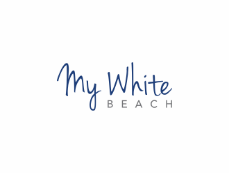 My White Beach logo design by haidar