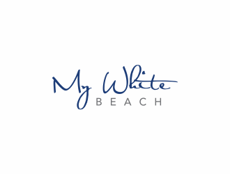 My White Beach logo design by haidar