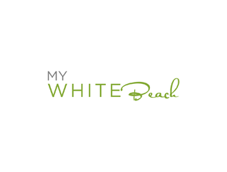 My White Beach logo design by johana