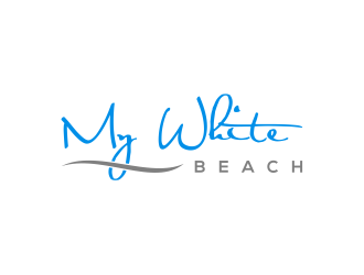 My White Beach logo design by cintoko
