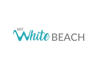My White Beach logo design by Roma