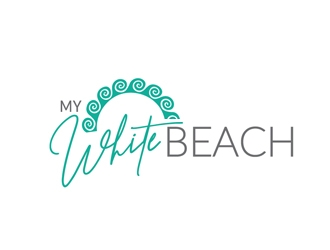 My White Beach logo design by Roma