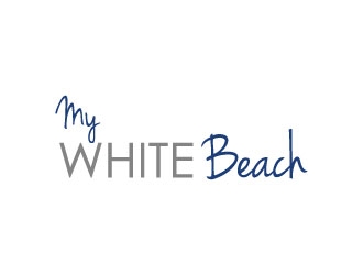 My White Beach logo design by Suvendu