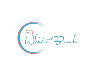 My White Beach logo design by serprimero