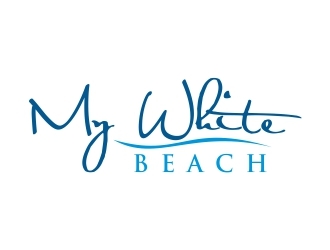 My White Beach logo design by cikiyunn