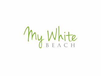My White Beach logo design by ammad