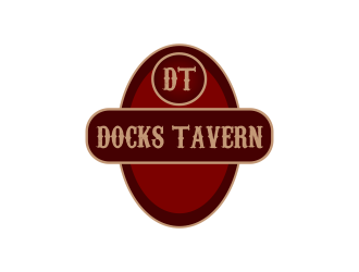 Docks Tavern logo design by Greenlight