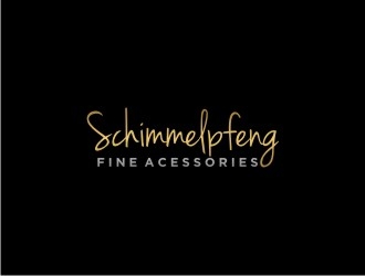 SCHIMMELPFENG FINE ACESSORIES logo design by bricton