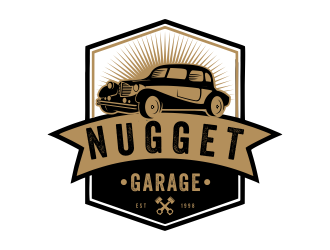 Nugget Garage logo design by aldesign
