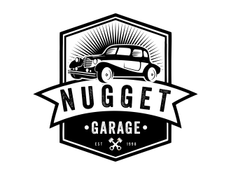 Nugget Garage logo design by aldesign