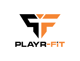 Playr-fit logo design by done