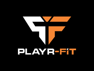 Playr-fit logo design by done