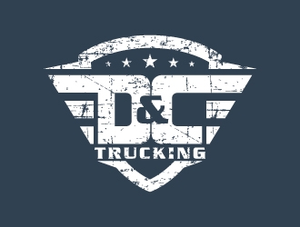 D&C Trucking logo design by abss