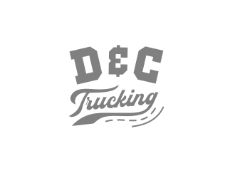 D&C Trucking logo design by aura