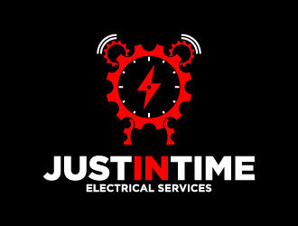 Just In Time Electrical Services logo design by fastsev