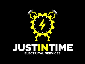 Just In Time Electrical Services logo design by fastsev