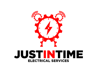 Just In Time Electrical Services logo design by fastsev