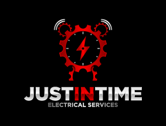 Just In Time Electrical Services logo design by fastsev