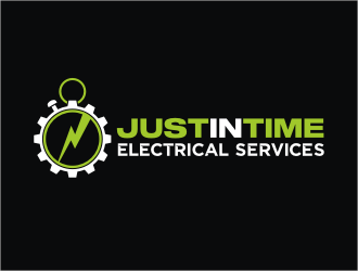Just In Time Electrical Services logo design by catalin