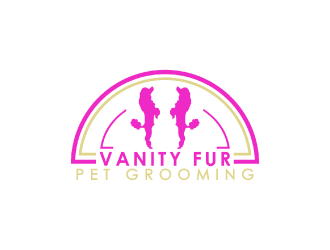 Vanity Fur pet grooming logo design by nona
