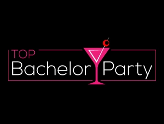 TopBachelorParty.com logo design by Suvendu