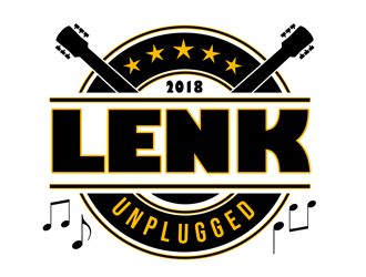 Lenk Unplugged logo design by kunejo