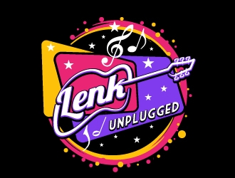 Lenk Unplugged logo design by aRBy