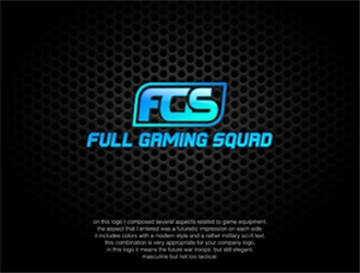 Full Squad Gaming logo design by dennnik