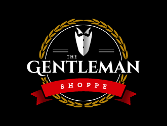 The Gentleman Shoppe logo design by pencilhand