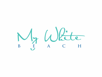 My White Beach logo design by ammad