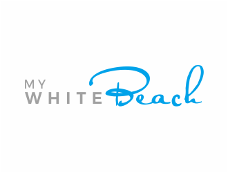 My White Beach logo design by kimora