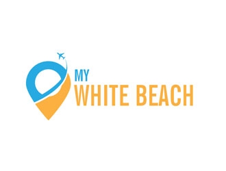 My White Beach logo design by LogoInvent