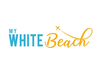 My White Beach logo design by LogoInvent