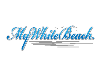 My White Beach logo design by fastsev