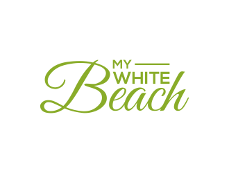 My White Beach logo design by IrvanB