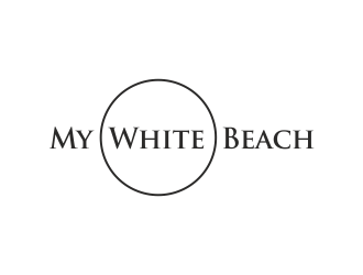 My White Beach logo design by hitman47