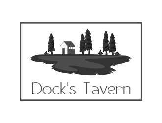 Docks Tavern logo design by ROSHTEIN