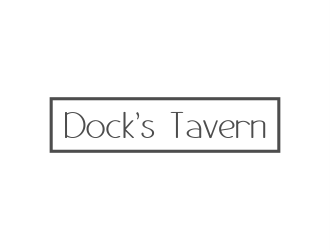 Docks Tavern logo design by ROSHTEIN