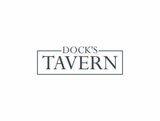 Docks Tavern logo design by ubai popi