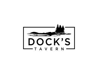 Docks Tavern logo design by 48art