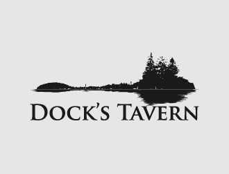 Docks Tavern logo design by fastsev
