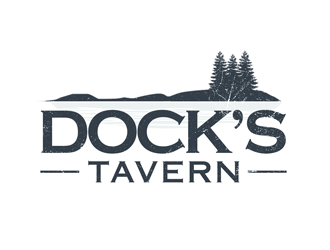 Docks Tavern logo design by kunejo