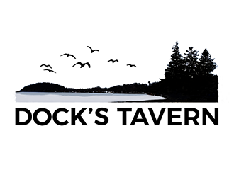 Docks Tavern logo design by Optimus