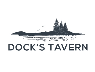 Docks Tavern logo design by Xeon