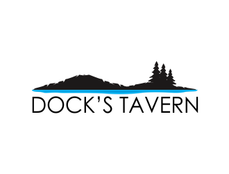 Docks Tavern logo design by giphone