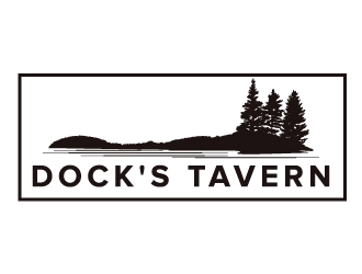 Docks Tavern logo design by jaize